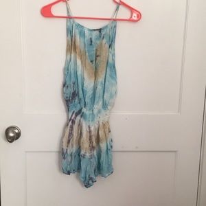 tie dye romper
